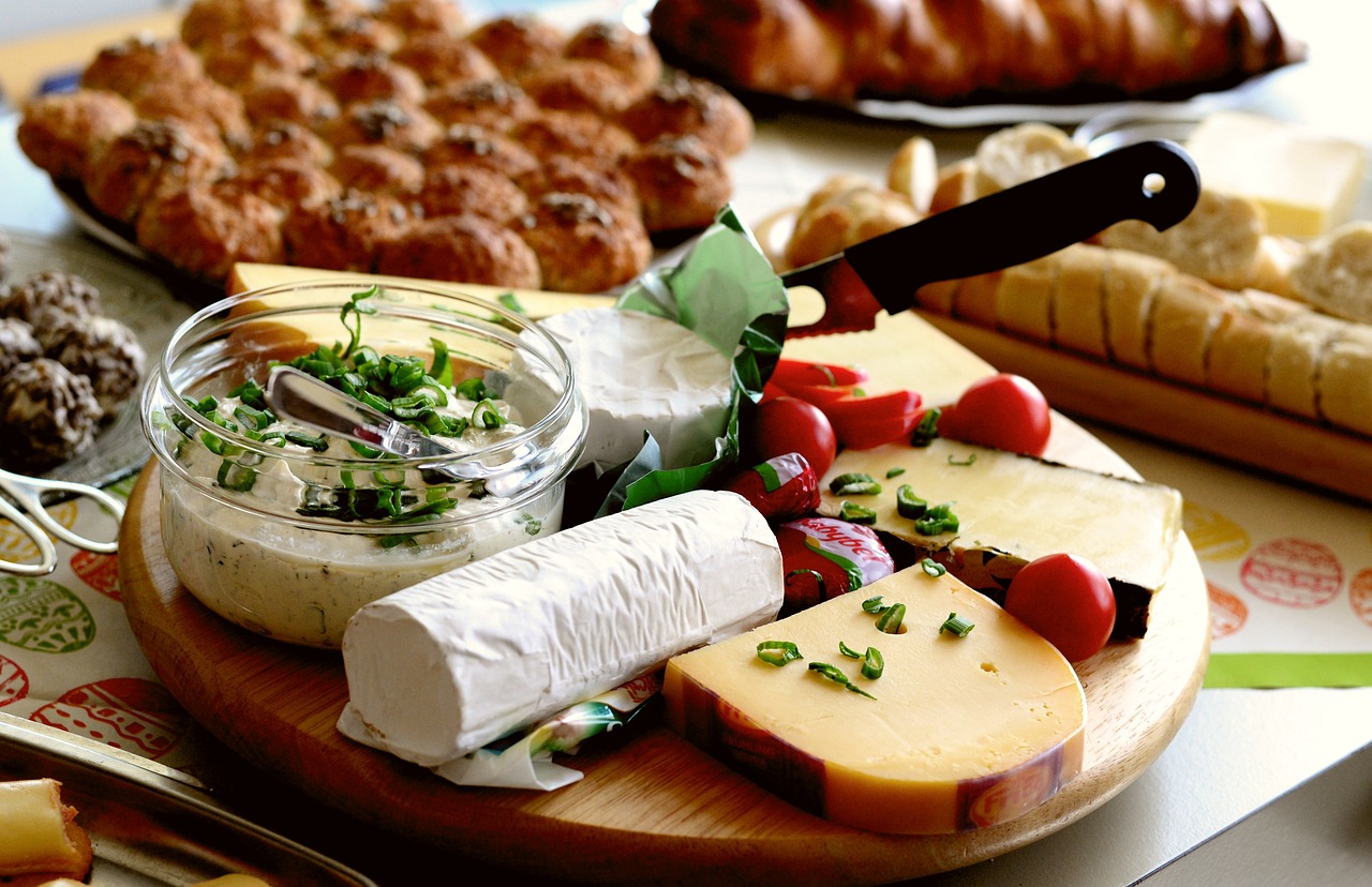 Pincho de queso de cabra