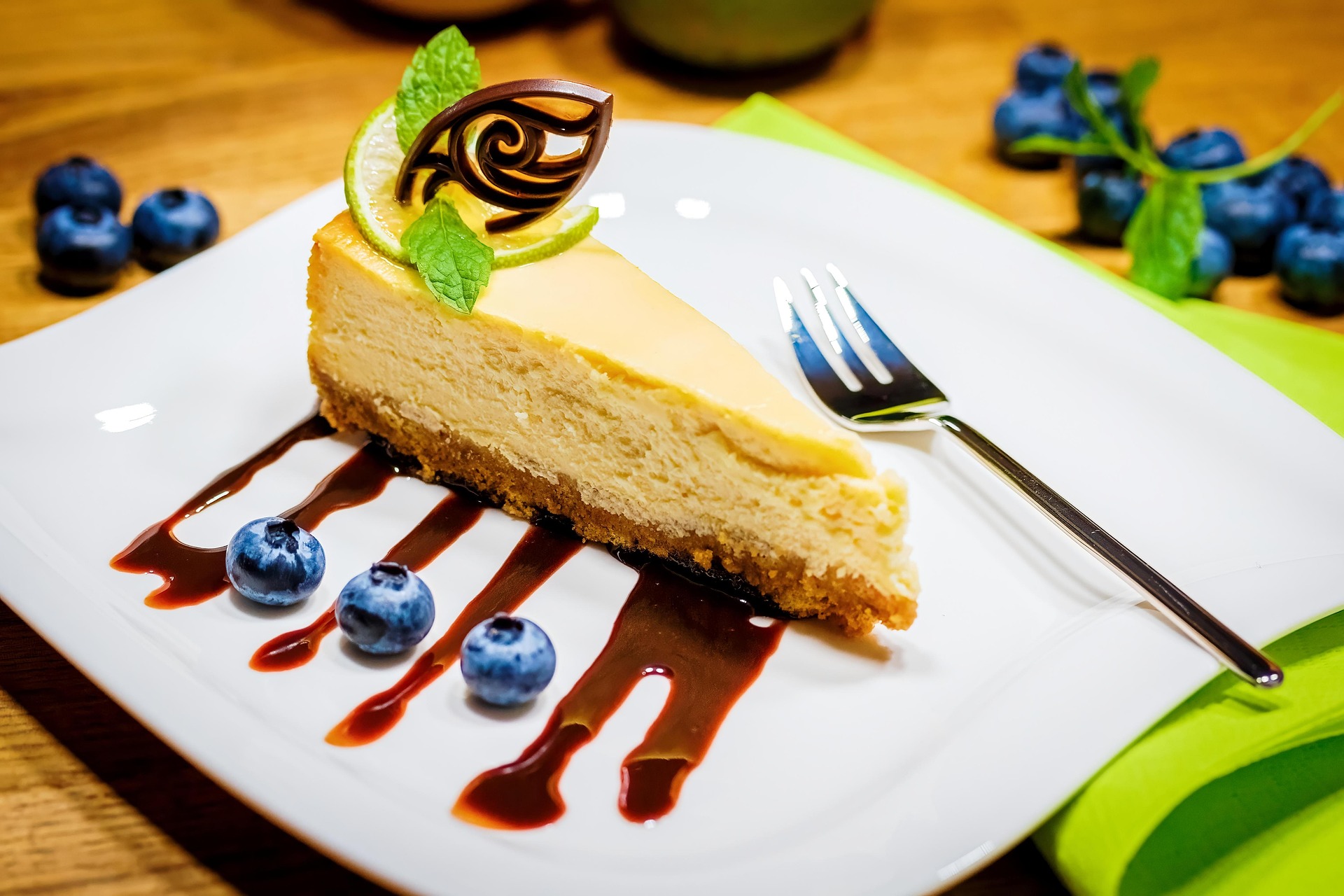 Tarta de queso cremosa