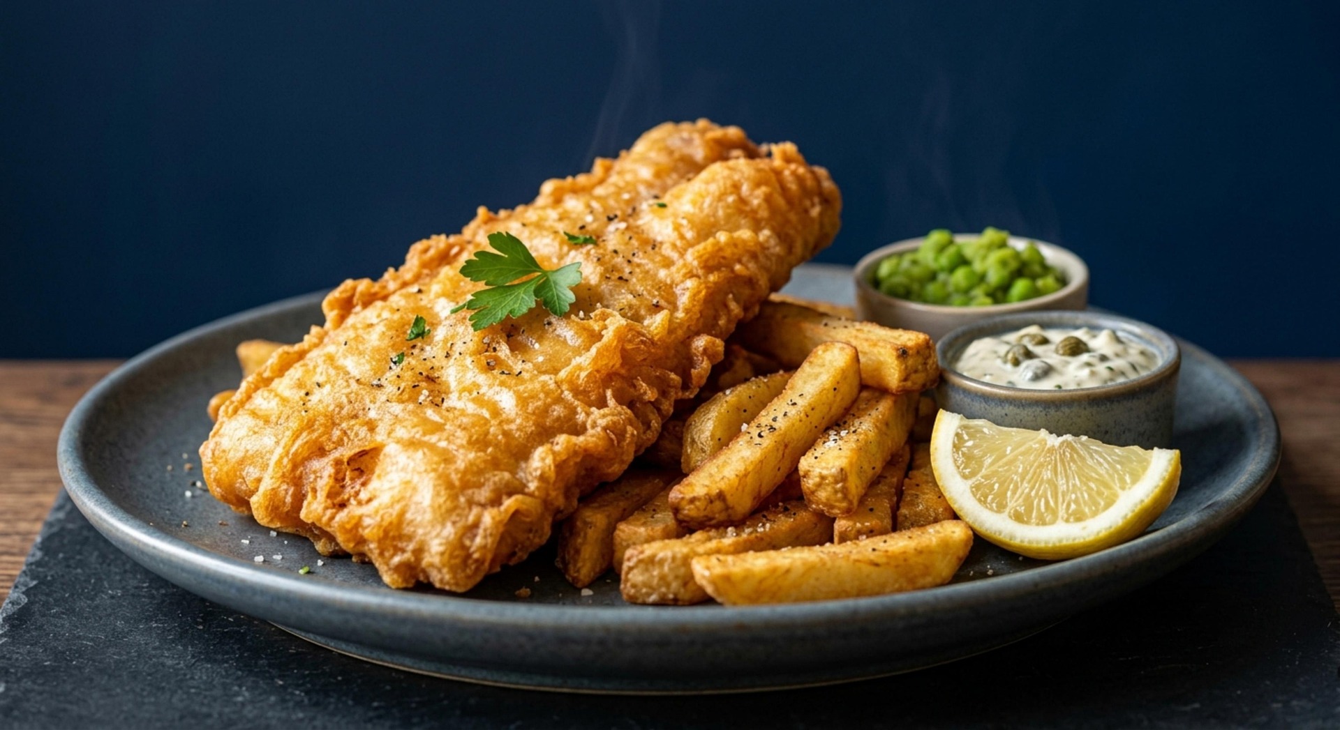 Pescado Empanado crujiente